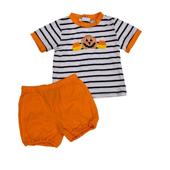 NWT Three Sisters 3M Candy Corn Diaper Set - Picture 1 of 3